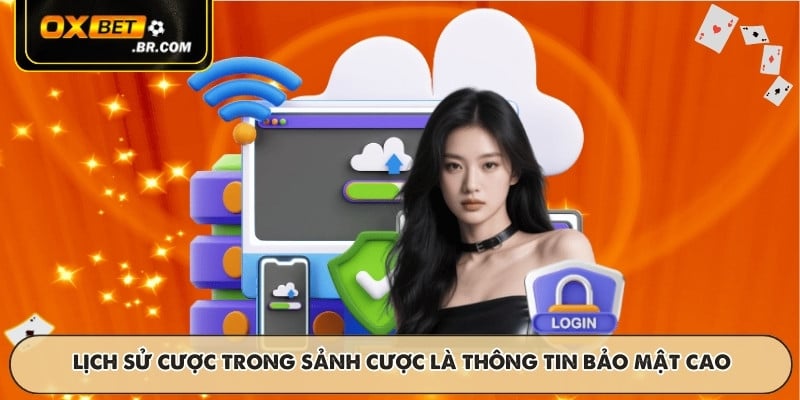 Lịch sử cược trong sảnh cược là thông tin bảo mật cao